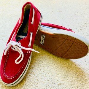 Red Sperry Top-Siders